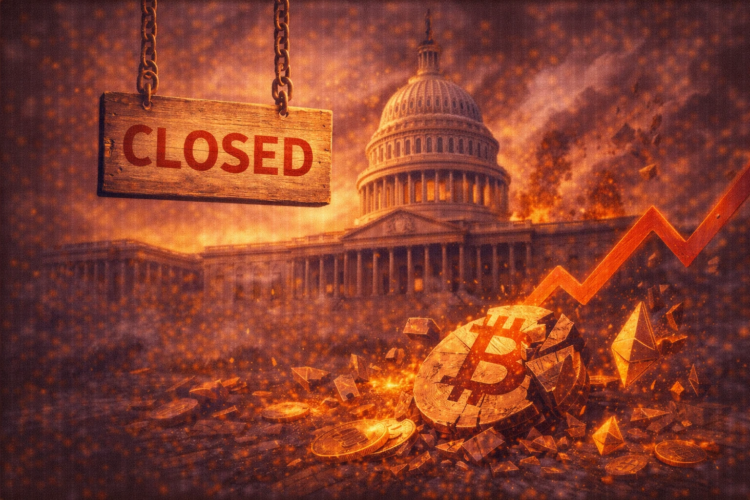 美國政府將再停擺，幣圈又要被砸了嗎