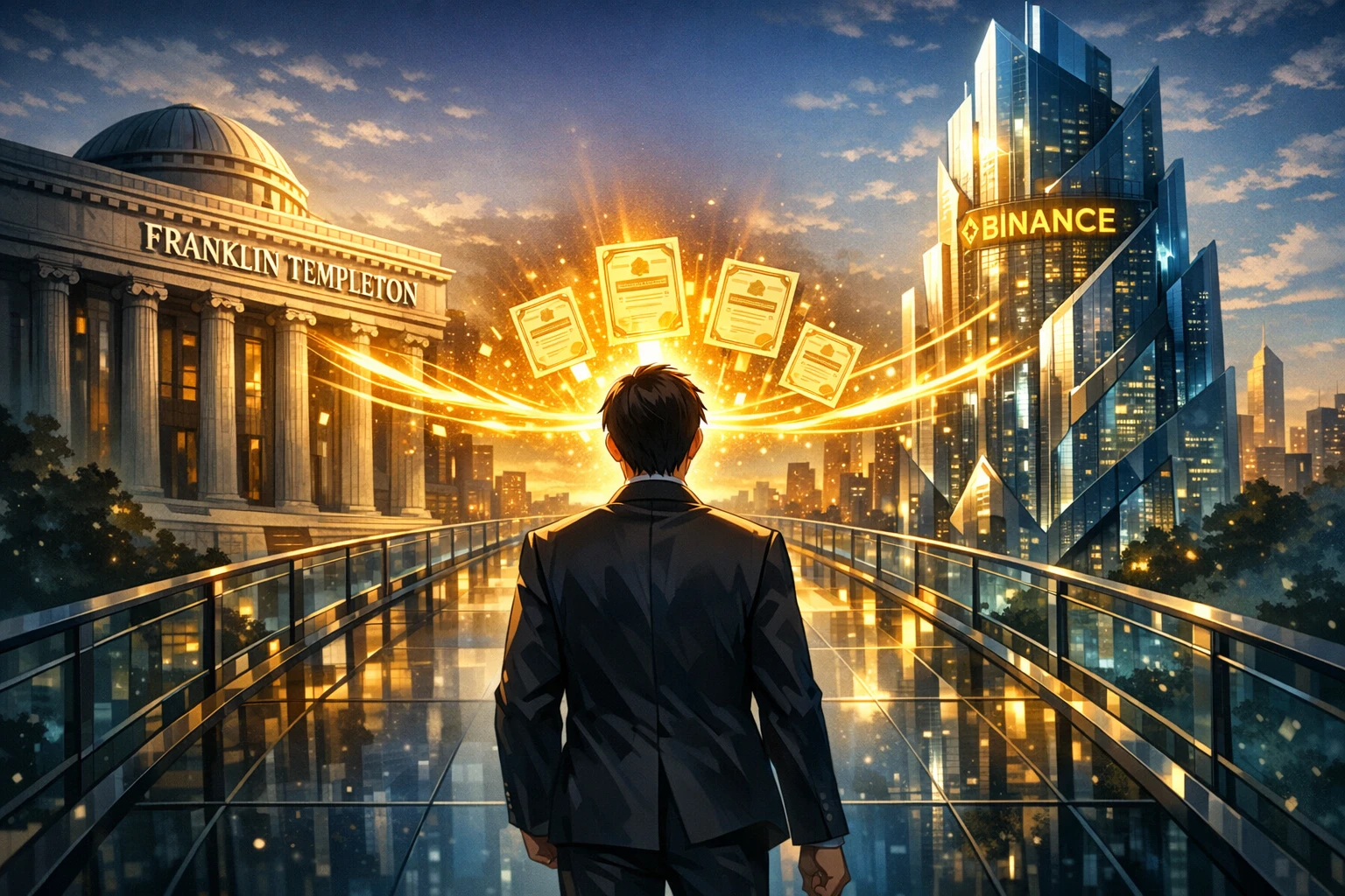幣安加深合作富蘭克林坦伯頓：代幣化貨幣市場基金可作場外交易抵押品，機構級計畫上線