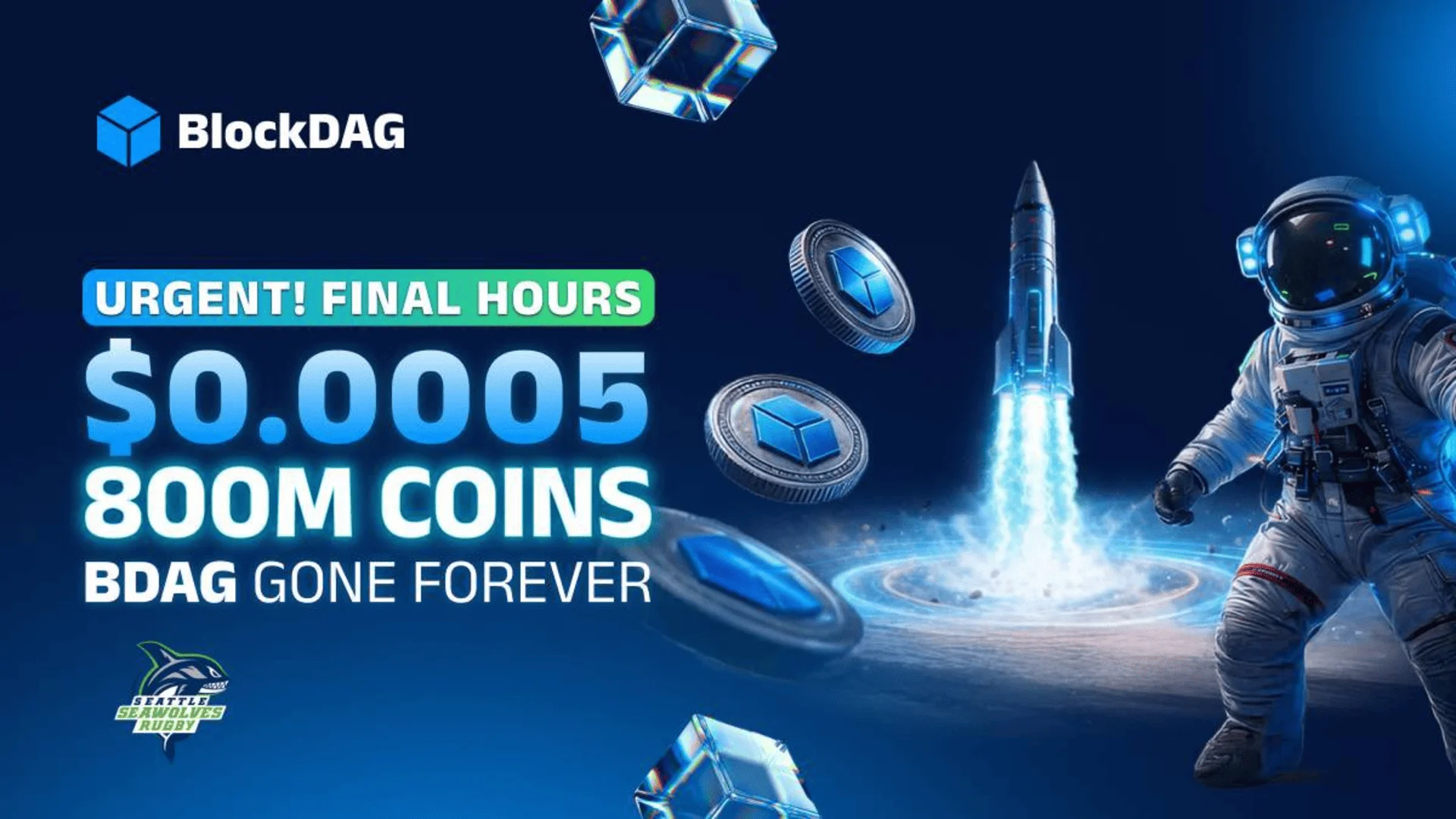 BlockDAG Presale Ending in Hours: Forget Solana, The Future is 10,000 TPS, and it Costs $0.0005 Right Now