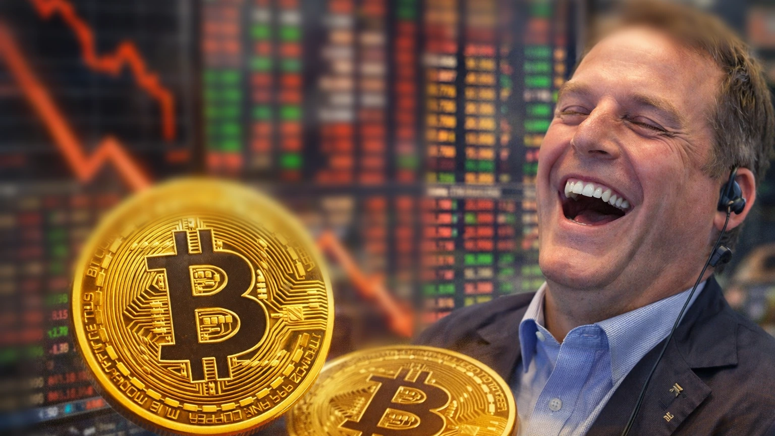 比特幣暴跌「貝萊德交易員笑呵呵」，單日IBIT交易量破百億鎂新高