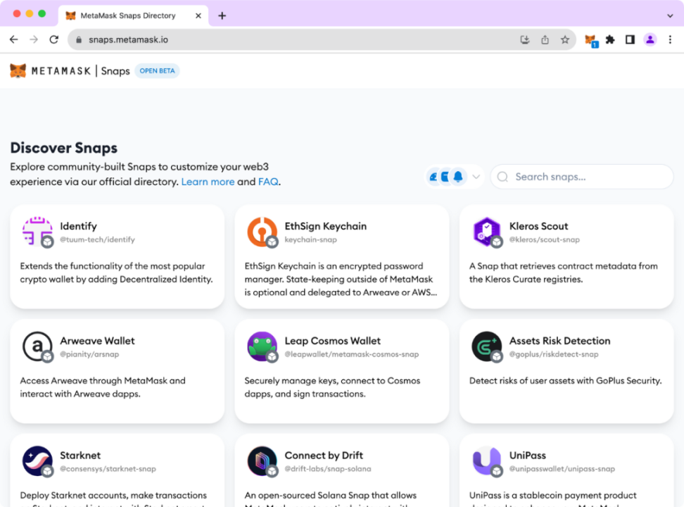 MetaMask Snap技术解读：开发体验、能力限制、安全性和商业潜力分析