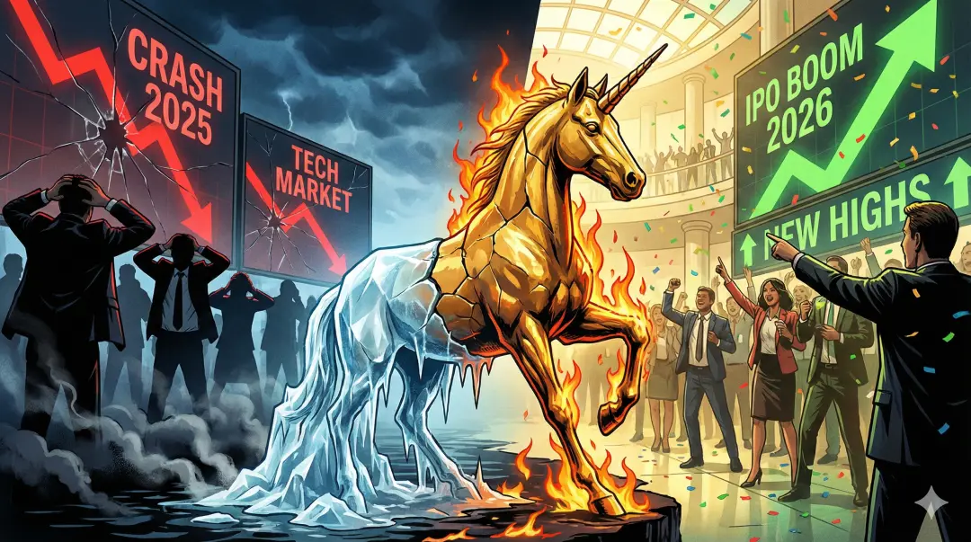 万亿IPO神话即将在2026上演，但“小独角兽们”已经崩盘