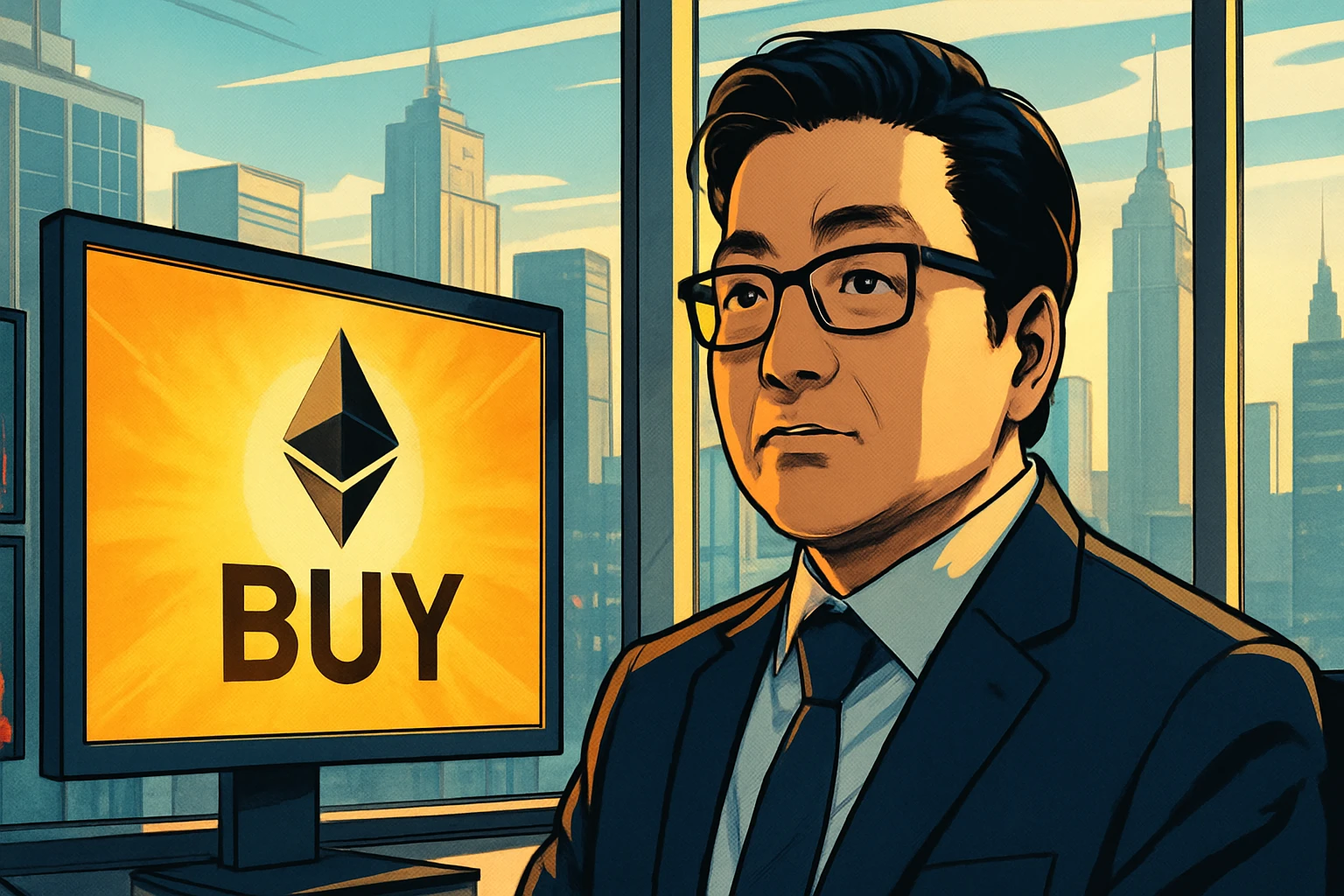 BitMine 上週大買 9.7 萬枚以太幣，Tom Lee：看好 Fusaka 升級與聯準會放水拉漲 ETH