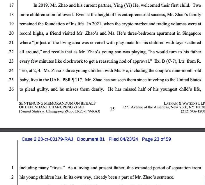 CZ或被监禁3年，辩护文件披露其不为人知的温情一面