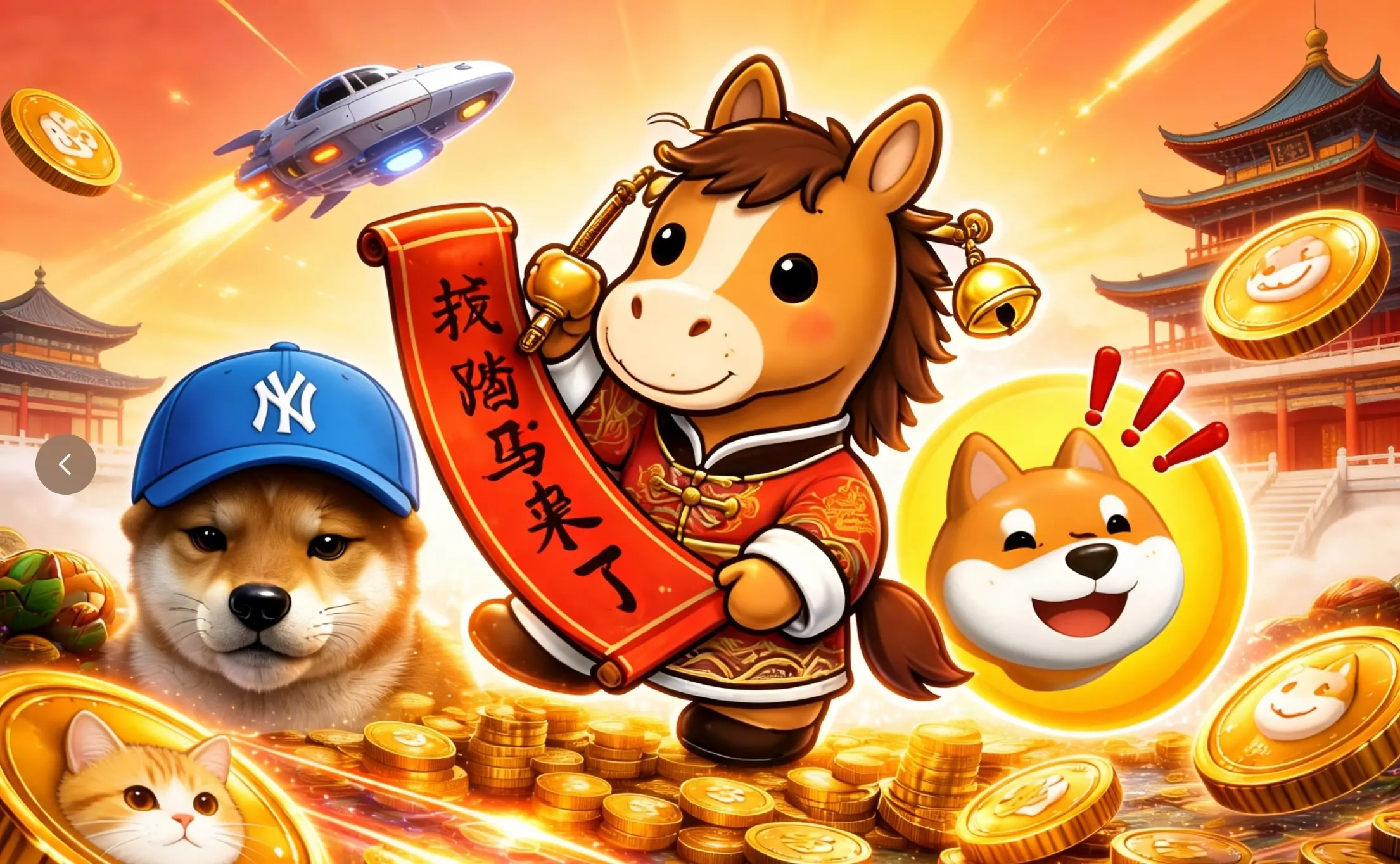 从“我踏马来了”到“哭哭马”，Gate 为什么成为中文 Meme 的关键战场？