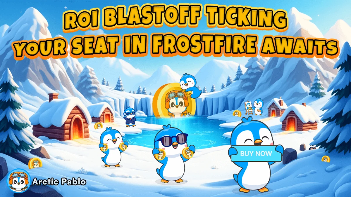 Turn $2K Into $22K? Arctic Pablo’s Frostfire Flats Stage Nears Sellout — Best Crypto to Buy Today While Moo Deng and AI Companions Roar