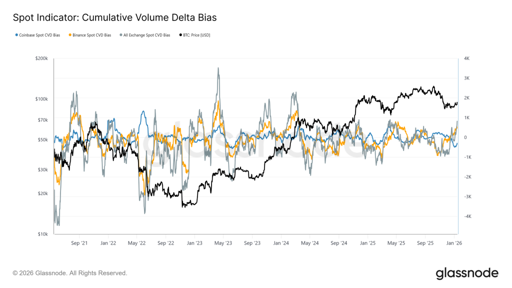 Cumulative Volume Delta Bias