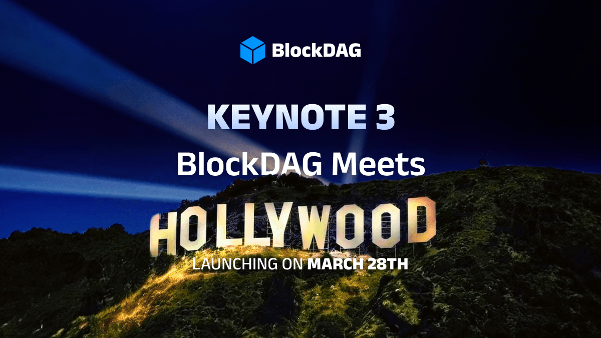 VET Up 5%, CRO Future Bearish; BlockDAG’s Keynote 3 Could Drive Presale to $600 Million