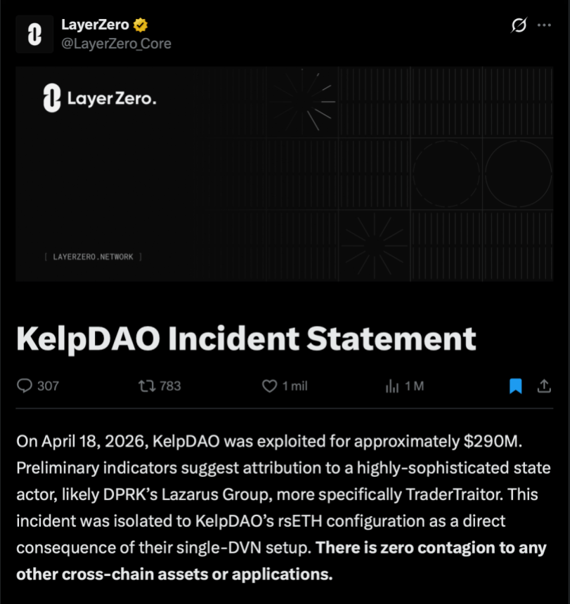 Crypto Community Slams LayerZero: More Verifiers Won’t Stop The Next $290M Hack