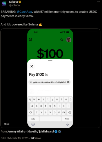 Jack Dorsey’s Cash App Backs Stablecoins On Solana – Why That’s Bullish For Best Wallet Token ($BEST)