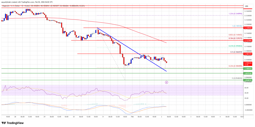 Dogecoin (DOGE) Rebound Stumbles, Opening Door To Another Selloff